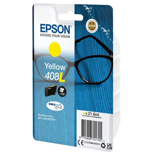 Epson 408L Yellow Ink cartridge 1.7k