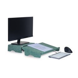 Q-doc 100 Circular Document Holder Green