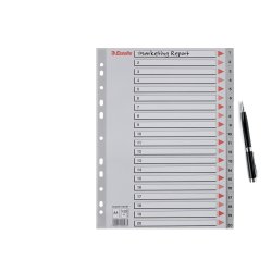 Register PP A4 1-20 gr