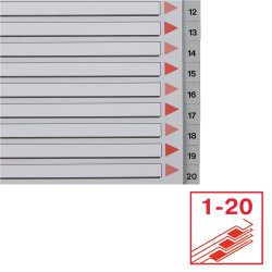 Register PP A4 1-20 gr