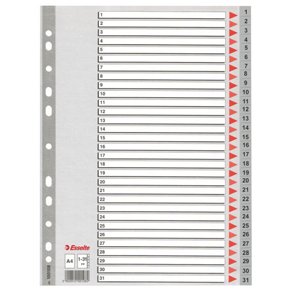 Register PP A4 1-31 gr