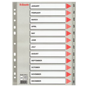 Register Jan-Dec | A4 | PP | Gr� | Engelsk