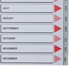 Register Jan-Dec | A4 | PP | Gr� | Engelsk
