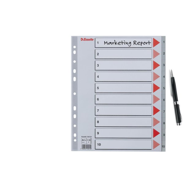 Register PP A4 maxi 1-10 gr