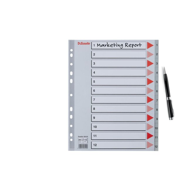 Register PP A4 maxi 1-12 gr