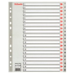 Register PP A4 maxi 1-20 gr