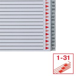 Register PP A4 maxi 1-31 gr