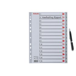 Register PP A4 1-15 gr