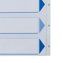 Register PP A4 1-5 hvid