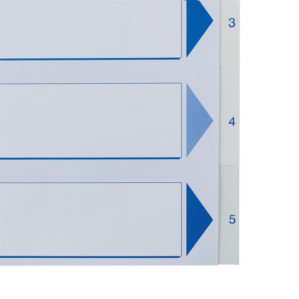 Register PP A4 1-5 hvid