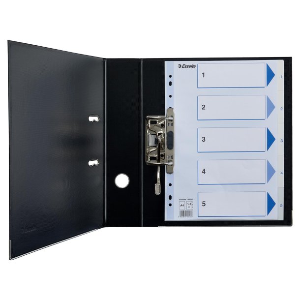 Register PP A4 1-5 hvid