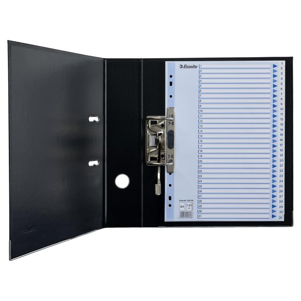 Register PP A4 1-31 hvid