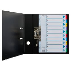 Register Mylar karton A4 1-10