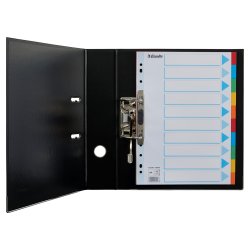 Faneblade karton A4 10-delt