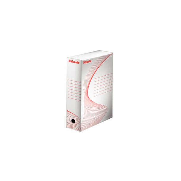 Arkiv�ske karton A4/folio 100mm hvid