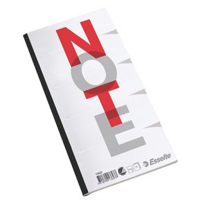 Telefonblok 5-delt 120x245mm 75 ark