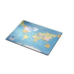 Skriveunderlag verdenskort 40x53