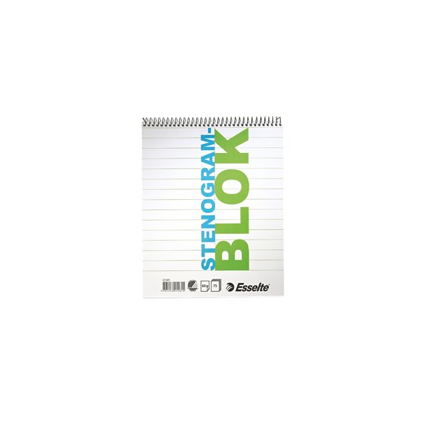 Stenogram/universalblok m/spiral 75 ark