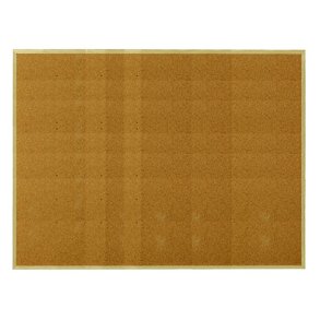 Opslagstavle kork m/trramme stand90x120