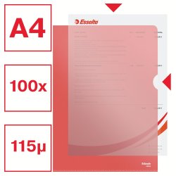 Omslag 115my PP pr�get A4 r�d (100)