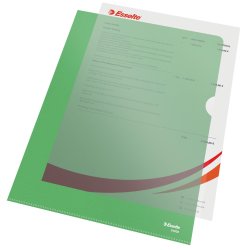 Omslag 115my PP pr�get A4 gr�n (100)