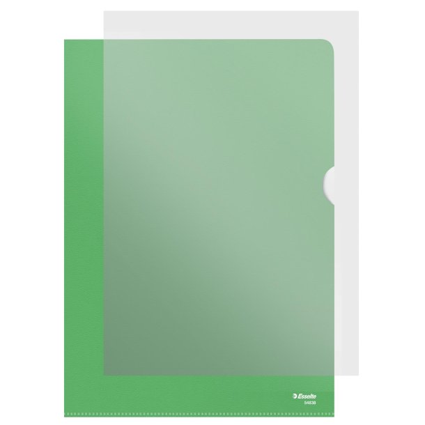Omslag 115my PP pr�get A4 gr�n (100)