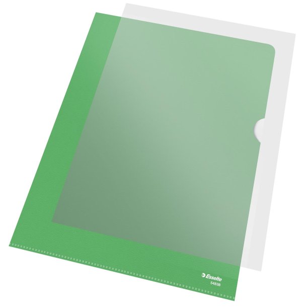 Omslag 115my PP pr�get A4 gr�n (100)