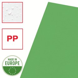 Omslag 115my PP pr�get A4 gr�n (100)