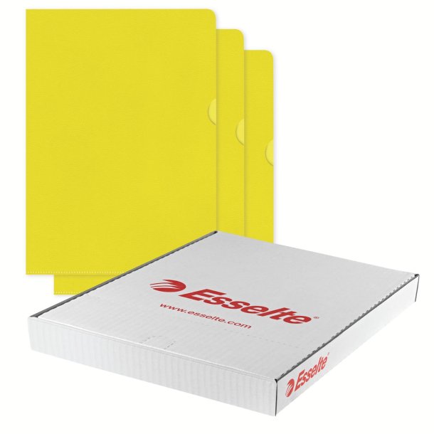 Omslag 115my PP pr�get A4 gul (100)