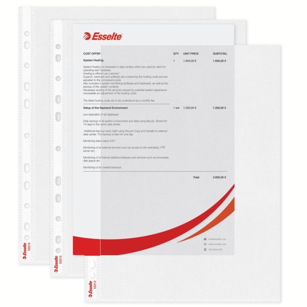 Lomme 85my PP pr�get A4 TS� (100)