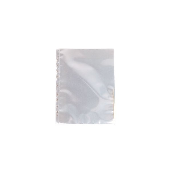 Signallomme 105my PP glasklar A4 T hvid(100)