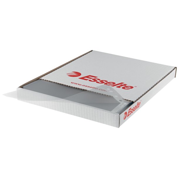 Lomme 55my PP glasklar A4 T (100)