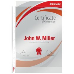 Lomme 105my PP glasklar A4 T� (10)