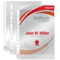 Lomme 105my PP glasklar A4 T� (10)