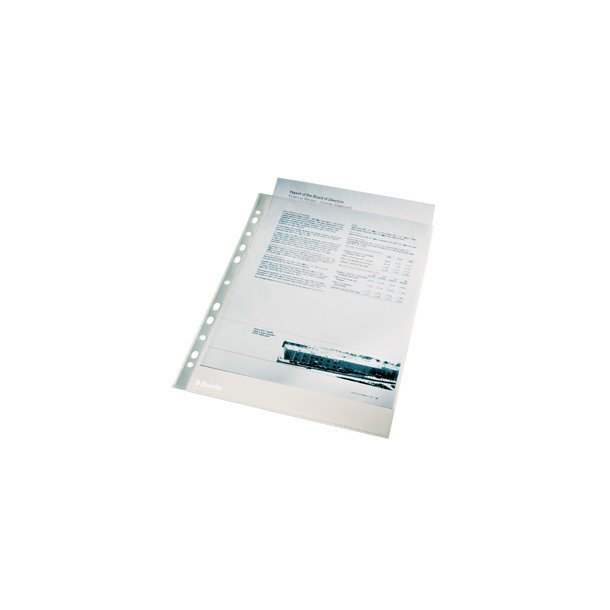 Lomme 105my PP glasklar A4 T (100)