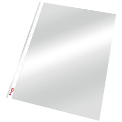 Lomme 105my PP glasklar A4 T (100)