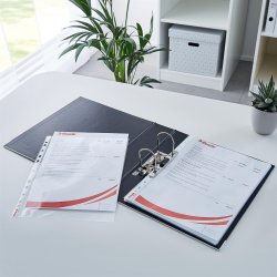 Lomme 75my PP glasklar A4 T� (100)