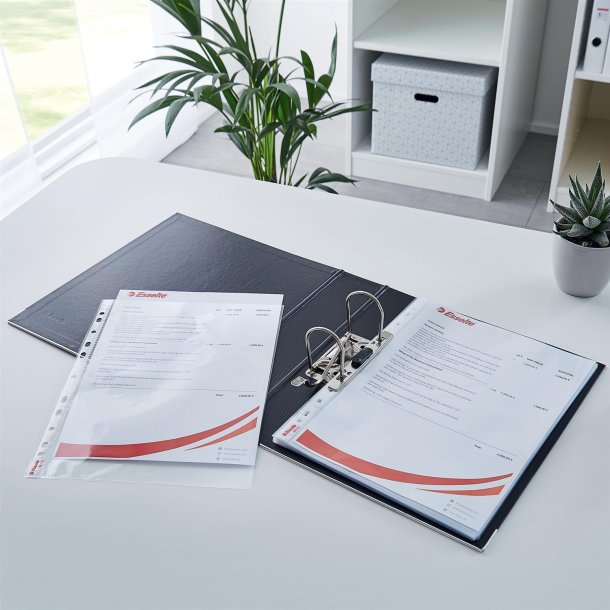 Lomme 75my PP glasklar A4 T� (100)