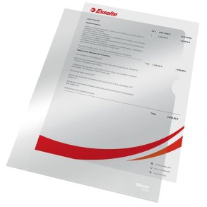 Omslag 105my PP glasklar A4 (100)