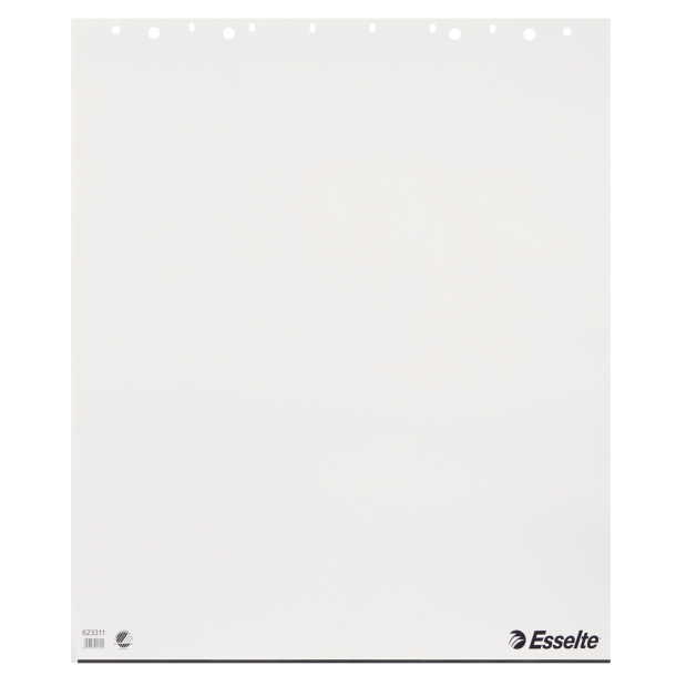 Flipoverblok 25 ark 72x85 ulinieret 80g