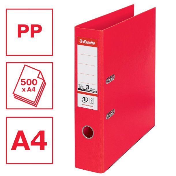 Brevordner No1 Vivida PP A4 75mm rd