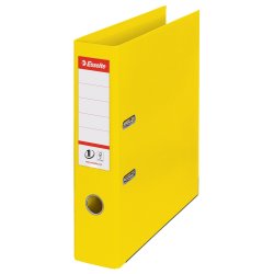 Brevordner No1 Vivida PP A4 75mm gul