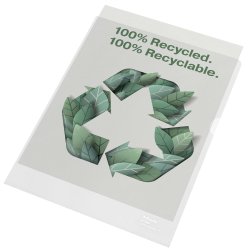 Omslag recycled 100my PP pr�g A4 (100)