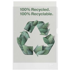 Omslag recycled 100my PP pr�g A4 (100)