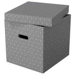 Opbevaringsboks Esselte Home Cube gr� (3)