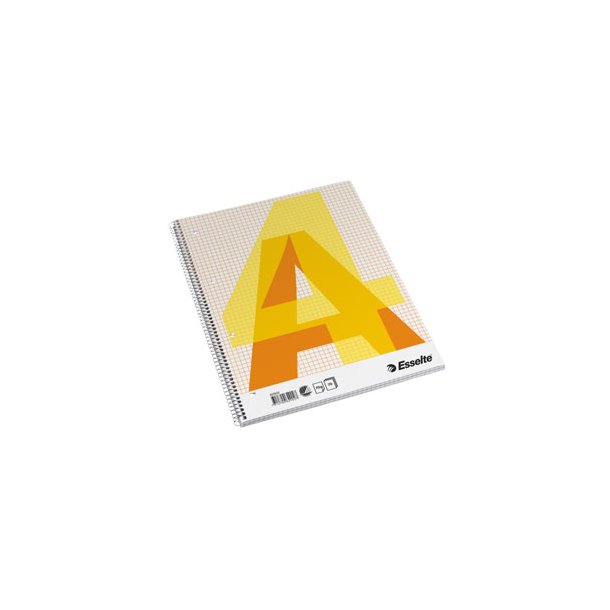 Kollegieblok 4H A4 kvadreret 70 ark 70g