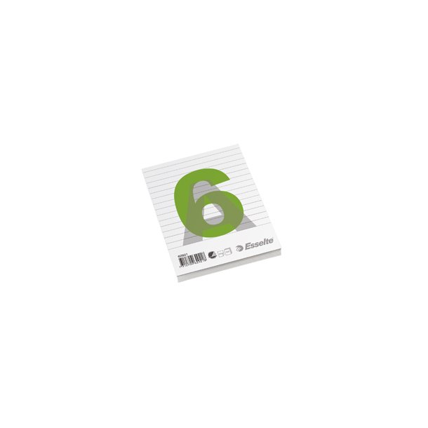 Blok limet  A6 lin t/lim u/H 60g(100)ark