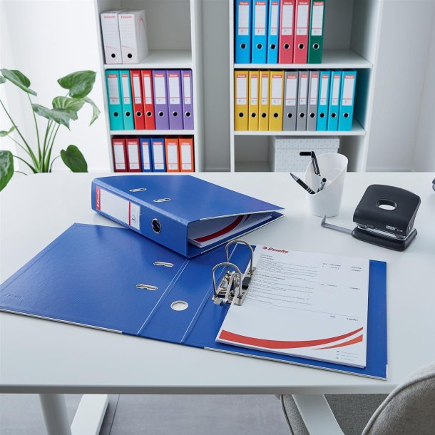 Brevordner No1 Power PP A4 75mm bl