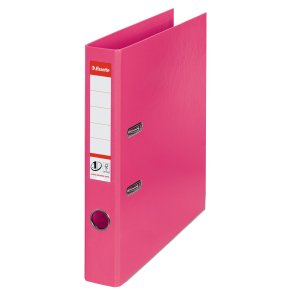 Brevordner No1 Power PP A4 50mm fuchsia