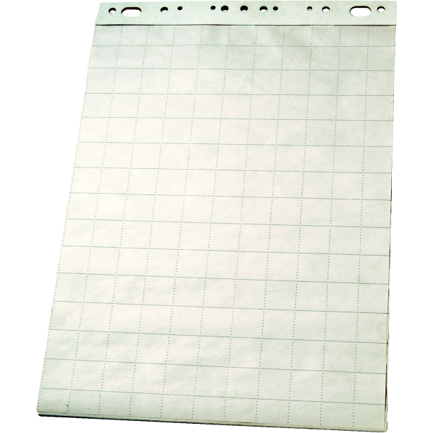 Flipoverblok 50 ark 65x95,5 kvad 60g